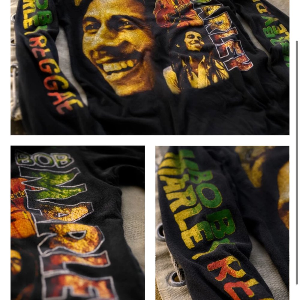 MADEWORN  BOB MARLEY SONGS OF FREEDOM LONGSLEEVE - Picture 3 of 3